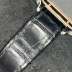 Montre homme Cartier Santos Dumont W2SA0011, cadran argenté, boîte et papiers - Image 2