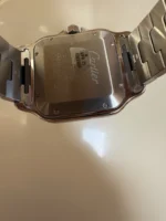 Montre Cartier Santos à cadran vert, grande taille, WSSA0062 - Image 6