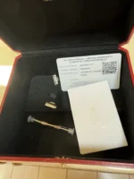 Montre Cartier Santos à cadran vert, grande taille, WSSA0062 - Image 4