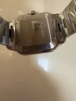 Montre Cartier Santos à cadran vert, grande taille, WSSA0062 - Image 2