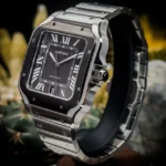 Bracelet Cartier Santos WSSA0037, excellent modèle complet, modèle X-tra Factory, 2022, 39,8 mm, grand modèle - Image 9