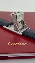 Montre Cartier Tank Basculante réf. 2390 Mécanique (Manuelle) Rectangle. Ensemble complet. - Image 8