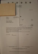 Bracelet manchette Love en or blanc Cartier 18 - Image 8