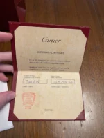 Bague Love classique Cartier avec 3 diamants en or jaune, taille 58 - Image 6