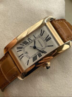 Cartier Tank American en or rose 18 carats, réf. 2505 - Image 6