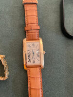 Cartier Tank American en or rose 18 carats, réf. 2505 - Image 8