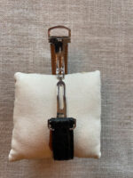 Cartier Tank Américaine Chrono 18 carats, sertissage diamants d'origine - Image 12