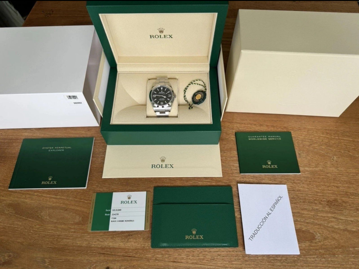 IMG_0333.jpeg Rolex Explorer 39 mm Réf. 214270 de 2020 - Image 1