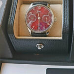 IWC Portugaise Automatique 7 Jours Bordeaux Rouge IW500714