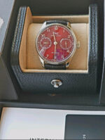 IWC Portugaise Automatique 7 Jours Bordeaux Rouge IW500714