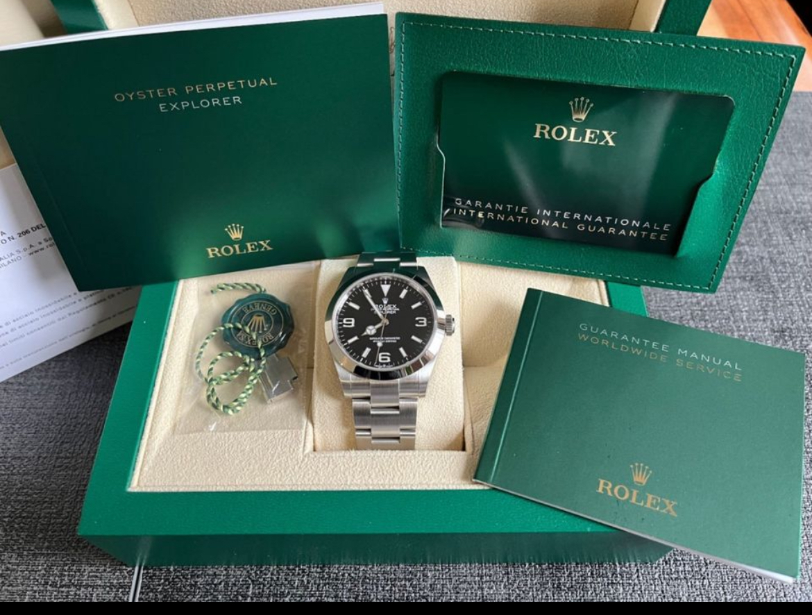 IMG_0460.jpeg Rolex Explorer, Réf. 224270, 2024, Ensemble complet avec facture d'achat originale, TOP - Image 1