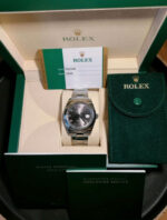 Rolex Datejust 126334 Argent Gris Diamants ! ÉTAT EXCEPTIONNEL !