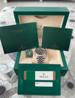 Rolex Datejust 41 | Rhodium | Jubilé | Cadran diamants complet