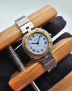 Cartier Santos Vendôme Ronde 27 Acier/Or Réf. 8191 - Image 4