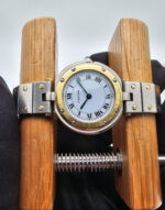 Cartier Santos Vendôme Ronde 27 Acier/Or Réf. 8191 - Image 6