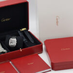 Cartier Santos Dumont Squelette WHSA0032 Ensemble Complet 2023