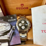 Tudor Big Block Daytona 79180 ENSEMBLE COMPLET (couronne et boîtier Rolex)
