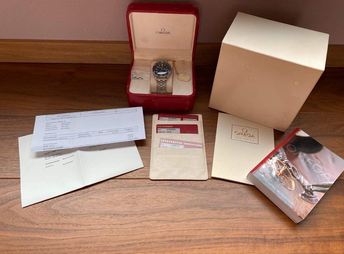 IMG_0670.jpeg OMEGA SEAMASTER CO-AXIAL GMT, MONTRE COMPLÈTE, SERVICE, GARANTIE, TUDOR - Image 1