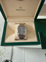 Rolex Oyster Perpetual 39 114300 Rhodium Coffret Complet - Image 3