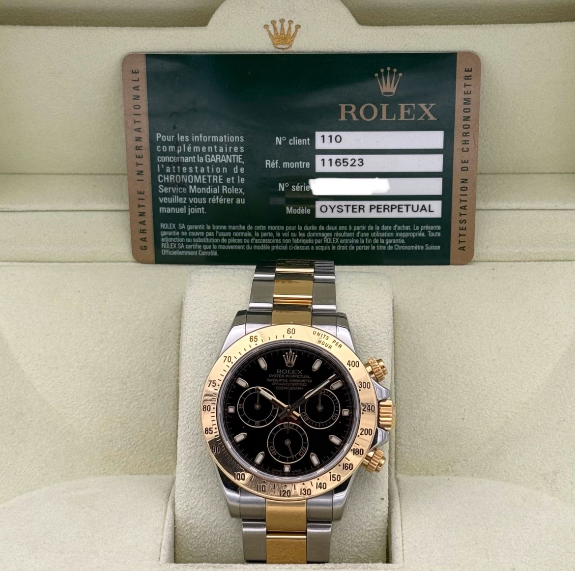 IMG_0763.jpeg Rolex Daytona Acier Or Réf. : 116523 - Image 1