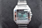 Cartier Santos Midsize Verte Réf. WSSA0061, Ensemble Complet - Image 5