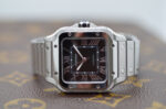 Cartier Santos Midsize Verte Réf. WSSA0061, Ensemble Complet - Image 9