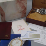 Tudor Submariner Date réf. 79090 de 1992, avec boîte et papiers.