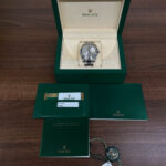 Rolex Datejust 41 mm, coffret complet, cadran argenté