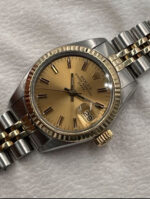 Rolex Lady Datejust Automatique Bicolore Diamants 69173 Boîte et Papiers - Image 8
