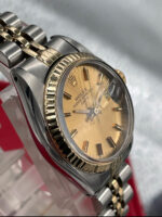 Rolex Lady Datejust Automatique Bicolore Diamants 69173 Boîte et Papiers - Image 7