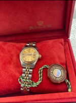 Rolex Lady Datejust Automatique Bicolore Diamants 69173 Boîte et Papiers - Image 16