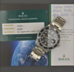 Rolex Submariner Date Réf. 16800 avec révision Rolex 2020