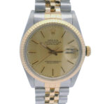 Rolex Datejust 36 mm Réf. 1987, Ensemble complet, Acier/Or, - Image 5