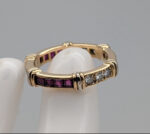 Bague Cartier Contessa Éternité Diamants, Or 18 carats, 4,60 g, réf. 858 - Image 10