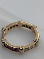 Bague Cartier Contessa Éternité Diamants, Or 18 carats, 4,60 g, réf. 858 - Image 9