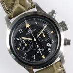 IWC Pilot Flieger Chronographe 3741 Quartz Acier Inoxydable 36 mm Unisexe