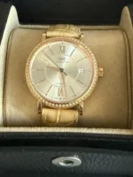 Montre IWC Portofino en or rose 18 carats avec diamants, 37 mm, réf. IW458107. - Image 11