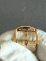 Montre IWC Portofino en or rose 18 carats avec diamants, 37 mm, réf. IW458107. - Image 4