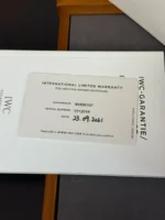 Montre IWC Portofino en or rose 18 carats avec diamants, 37 mm, réf. IW458107. - Image 2