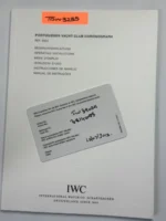 IWC Portugieser Yacht Club Chronographe IW3814093 Entièrement fonctionnel Sans prix de réserve - Image 4