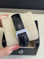 Montre automatique IWC Portugaise Chronographe Acier Cadran Argent 41 mm IW371445 - Image 6