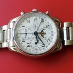 Montre chronographe Longines Master Collection pour homme, 40 mm, automatique, L2 673, 4 cartes dans un coffret - Image 12