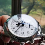 Montre chronographe Longines Master Collection pour homme, 40 mm, automatique, L2 673, 4 cartes dans un coffret - Image 11