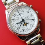 Montre chronographe Longines Master Collection pour homme, 40 mm, automatique, L2 673, 4 cartes dans un coffret - Image 20