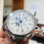 Montre chronographe Longines Master Collection pour homme, 40 mm, automatique, L2 673, 4 cartes dans un coffret - Image 14