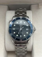 Mens Omega Seamaster Co-Axial Chronometer watch - Blue Dial - 41MM - 2220.80 - Image 13