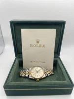 Rolex Oyster Perpetual Datejust 36 1601 pour homme - Bicolore - Image 7