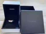 Bague Chanel Coco Crush matelassée en or rose 18 carats beige, taille 56, presque neuve - Image 3