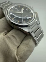 Montre automatique Omega Seamaster Railmaster 1957 Trilogy en acier 220.10.38.20.01.002 B+P - Image 11