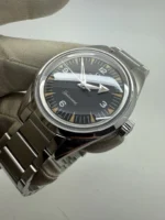 Montre automatique Omega Seamaster Railmaster 1957 Trilogy en acier 220.10.38.20.01.002 B+P - Image 7